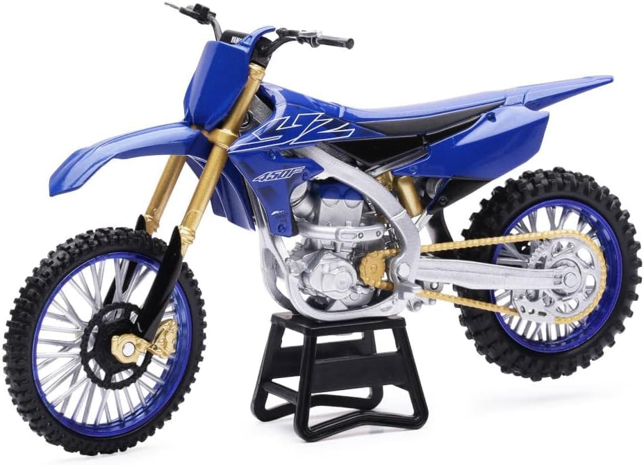 Yamaha YZ450F Blauw/Wit - 1:12